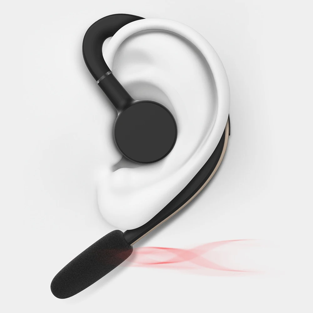 Bluelans S30 Wireless Bluetooth Earphone Headsets Office Comunication Headphones with Mic Voice Control Music Earbud Free Ship
