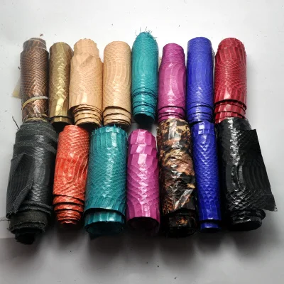 Сделай Сам натуральная змеиная кожа ткань с редкой кожей 100-110x10 см | Дом и сад