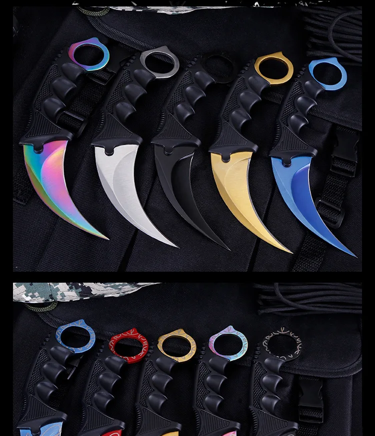 Нож-бабочка cs go pocketknife karambit нож для выживания тактический Портативный игровой