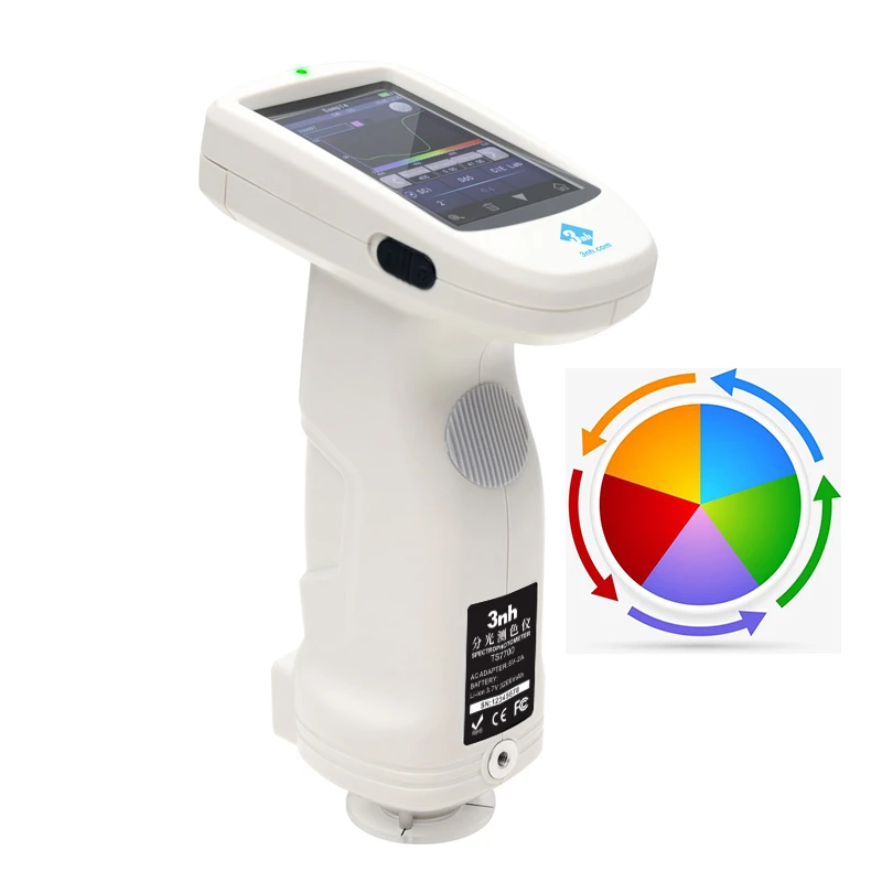 พลาสติกวัสดุทดสอบ Spectrometer แบบพกพาบางเช่น Konica Minolta CM 700D