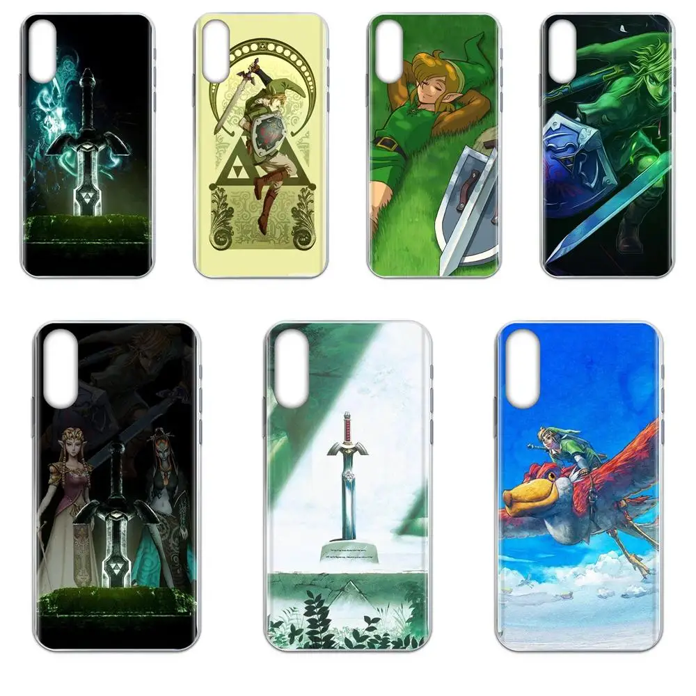Мягкий чехол с принтом Legend of Zeldas для Huawei Honor Mate Nova Note 20 20s 30 5 5I 5T 6 7I 7C 8A 8X 9X 10 Pro Lite