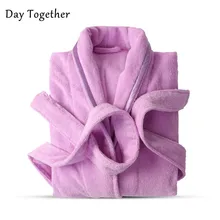 Lovers хлопок махровый Халат одноцветное хлопчатобумажное полотенце для мужчин и женщин теплый длинный банный халат свободная гостиничная одежда для сна для пары халаты