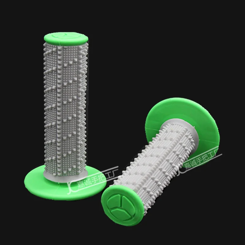 

Universal 7/8'' 22mm 3D rubber Motorcycle grips Motorbike handlebar 7 Colors for Honda Yamaha CQR250 MX6 M4 Cross-country