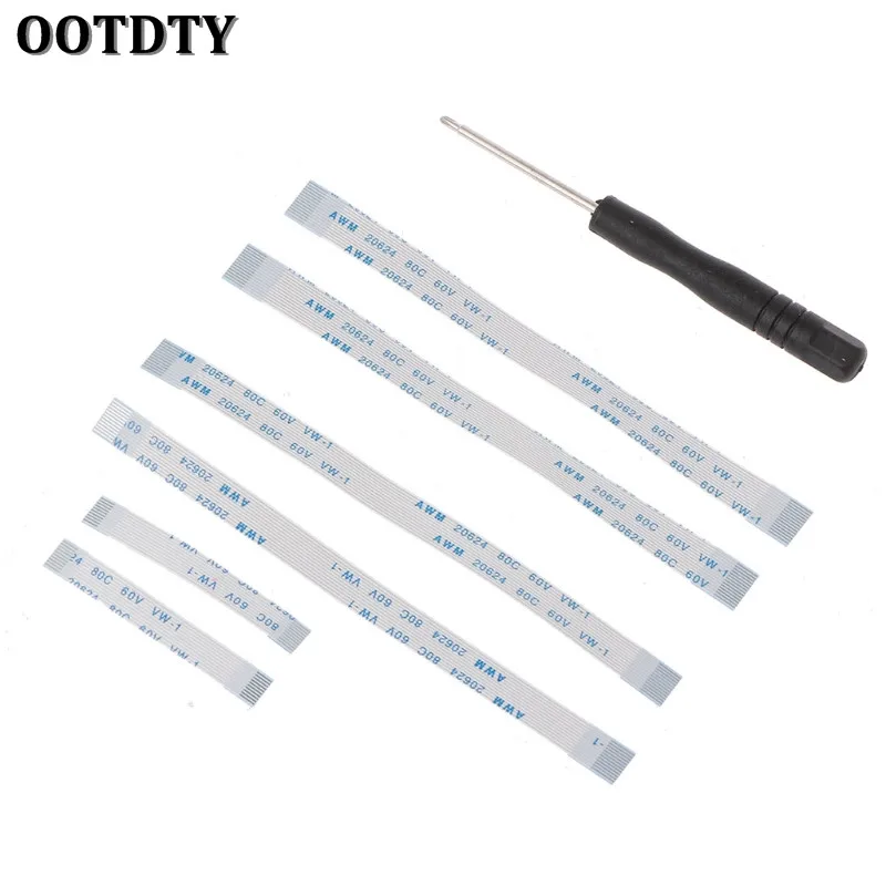 Зарядное устройство OOTDTY 10/12/14 Pin шлейф питания ленточный переключатель + отвертка