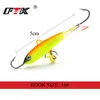 FTK 1PC 12g señuelo para Pesca en hielo Pesca abordar Isca Artificial punto taladro cebo Crankbait Swimbait equilibrador de señuelo para Pesca en hielo ► Foto 2/6