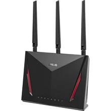 Роутер беспроводной Asus RT-AC86U AC2900 10/100/1000BASE-TX/4G ready черный