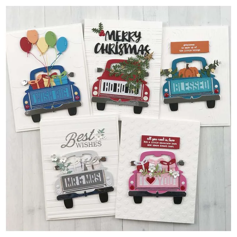 

Metal Cutting Dies 3D Bicycle Die Car Craft Dies Cut for Scrapbook paper craft knife mould blade punch stencils