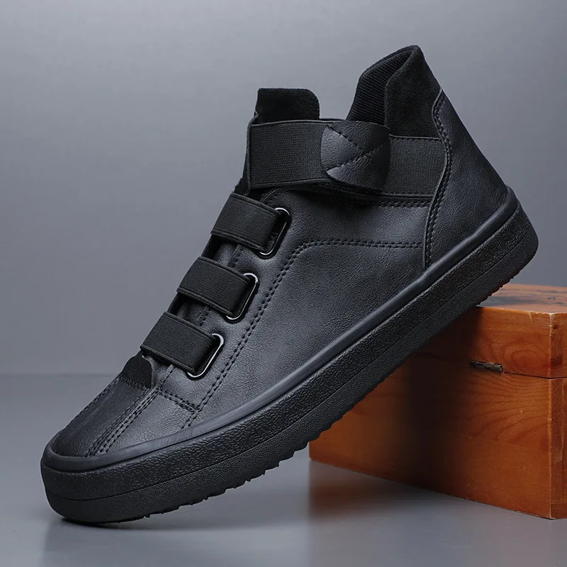 21328 yeni erkek PU deri ayakkabı kore Trend rahat mokasen erkek