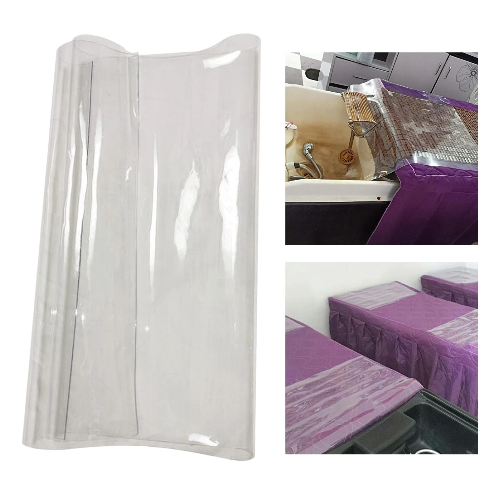 Transparent Waterproof Shampoo Bed Pads for Hairdressing Tattoo Salon Barber Beauty Massage SPA  Bed Mat Tabletop Pad 