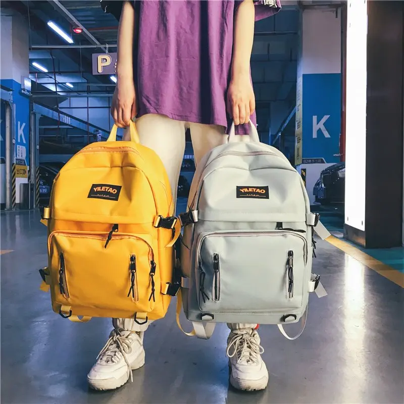 

Big Capacity School Bags for Teenage Girls Boys 2020 Casual College School Backpack Men Women Bookbags Teen Campus Bagpack Nylon