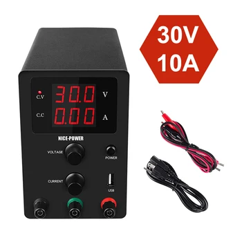 

3/4 Digital Display Voltage Regulated Power Supplies current regulator Adjustable DC Laboratory Switching Power Supply 120V 3A