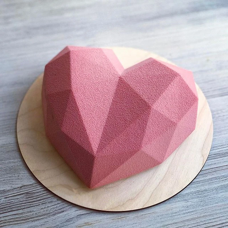 Силиконовые формы для украшения тортов инструменты выпечки 3D Алмазная форма