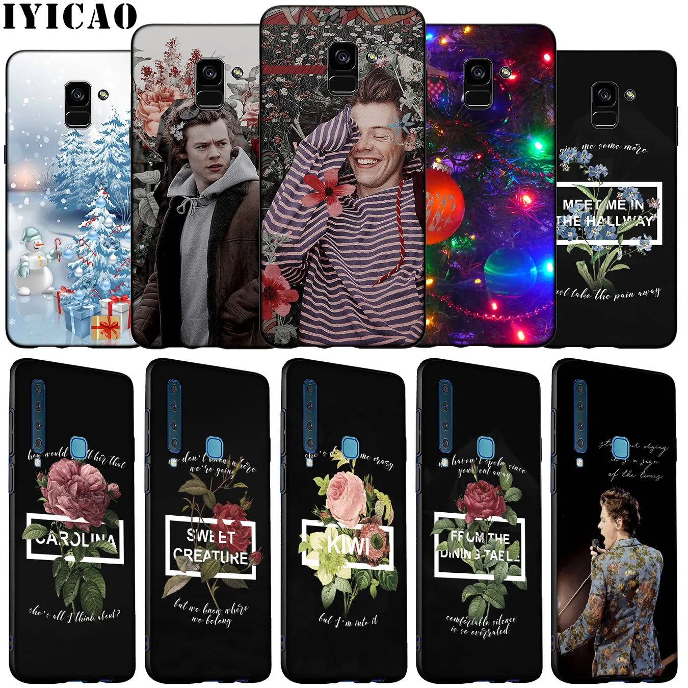 Harry Styles One Direction 1D Phone Case for Samsung Galaxy A51 A71 A81 A91 A41 A21 A11 A01 A2 Core J8 J7 J6 J4 Plus Prime 2018 | Мобильные