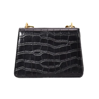 

Ladies Leather Shoulder Messenger Bag Stone Pattern Pouch Retro Chain Messenger Bag Handbag Small Square Bag Shoulder Bag Wallet