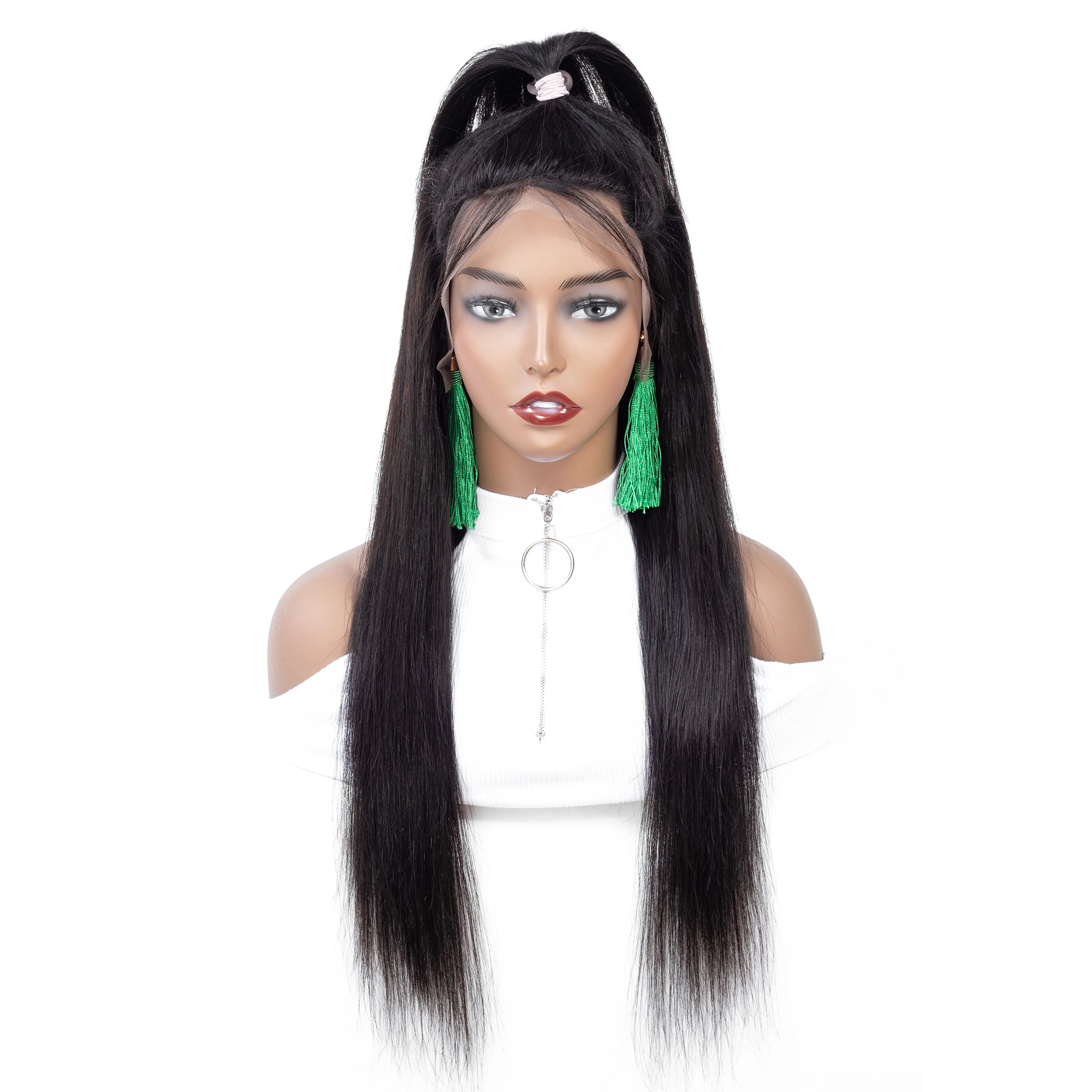 Прямые парики на сетке бразильские человеческие волосы передние для женщин