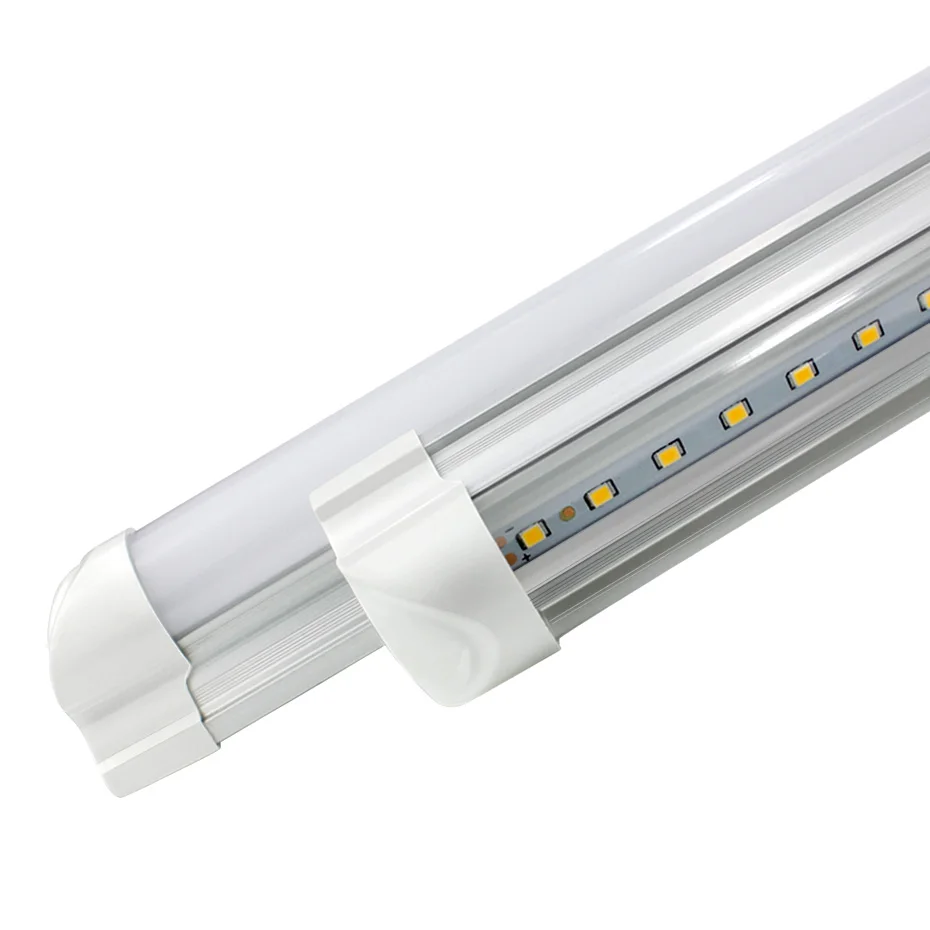 Светодиодная трубка T8 48 шт. LED s 2835 SMD 270 ° угол луча 110 в 10 Вт Холодный/теплый белый