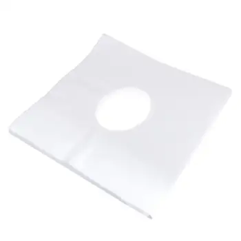 

200Pcs Disposable Pillow Face Massage Cover Neck Hole Cushion for Spa Home Salon