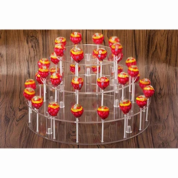 

Uk！ Lollipop Cake 35 Holes Display Wedding Stand Holder Base Lollipop Holder