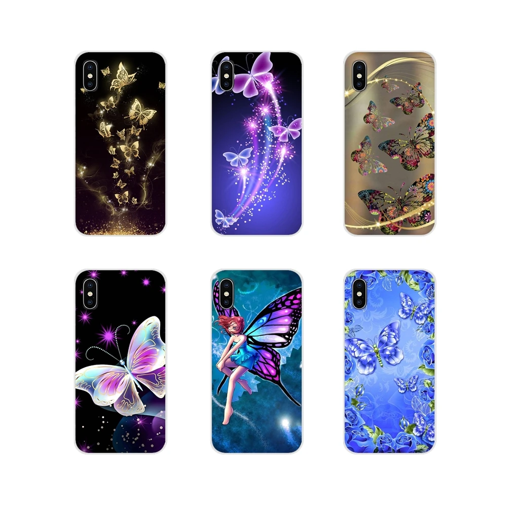 

Beautiful Butterfly Fairy For Huawei Mate Honor 4C 5C 5X 6X 7 7A 7C 8 9 10 8C 8X 20 Lite Pro Accessories Phone Cases Covers