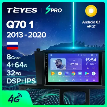 

TEYES SPRO For Infiniti Q70 1 2013 - 2020 Car Radio Multimedia Video Player Navigation GPS Android 8.1 No 2din 2 din dvd