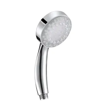 

Automatic Magic 7 Color 5 LED Lights Handing Rainfall Shower Head Single Round Head for Water Bath Bathroom