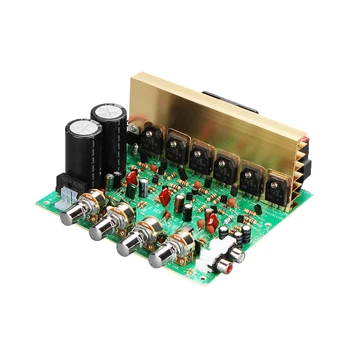 

High Power Audio Amplifier Board 2.1 Channel 240W Subwoofer Amplifiers Board Dual AC18-24V DIY Stereo Amp For HIFI Home Speaker