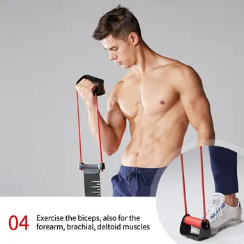 

Multifunction Training Back Shoulder Chest Arm Muscles Power Trainer Push Up Support Resistance Band with 24 Resistance Levels