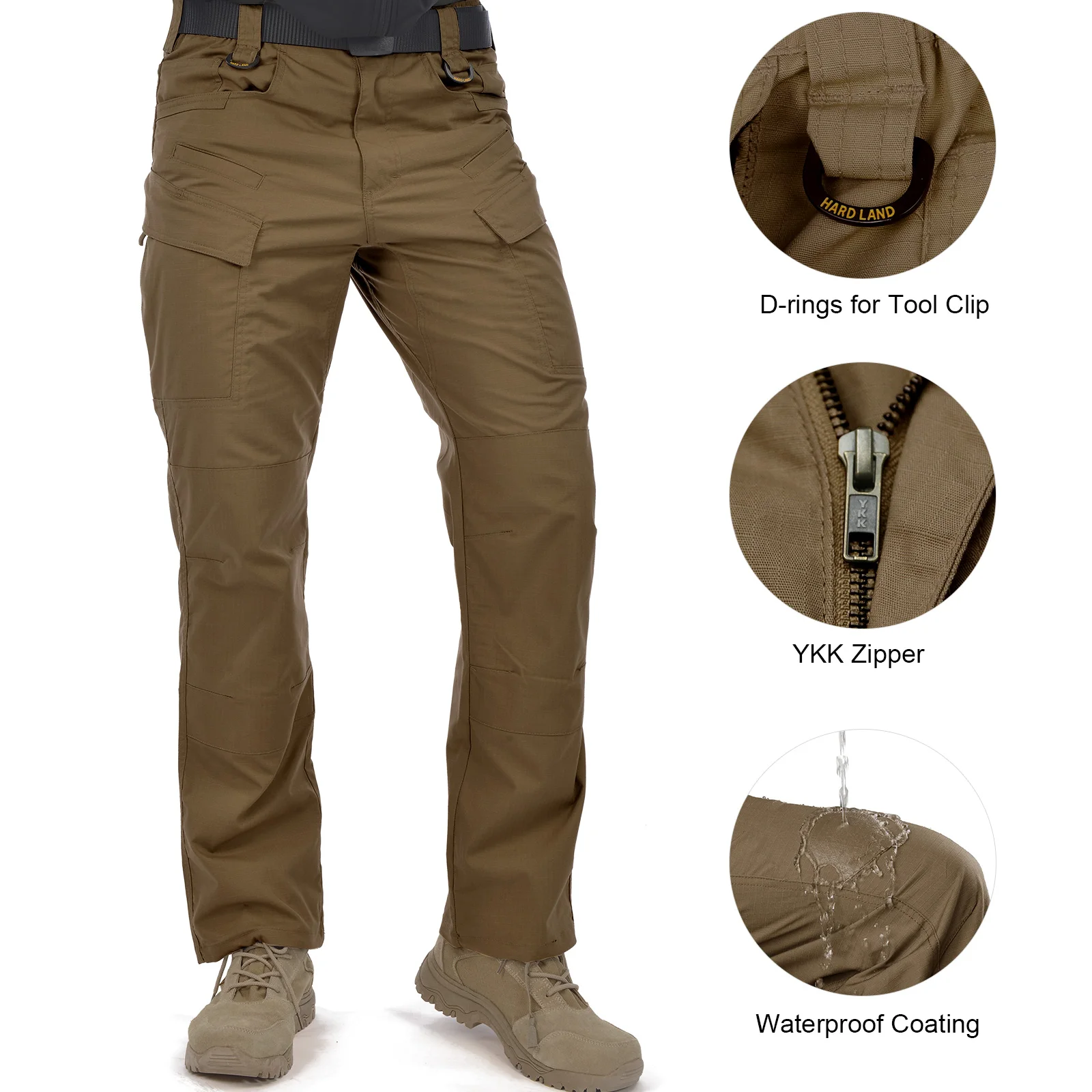Men's Tactical Pants Military Hard Land 