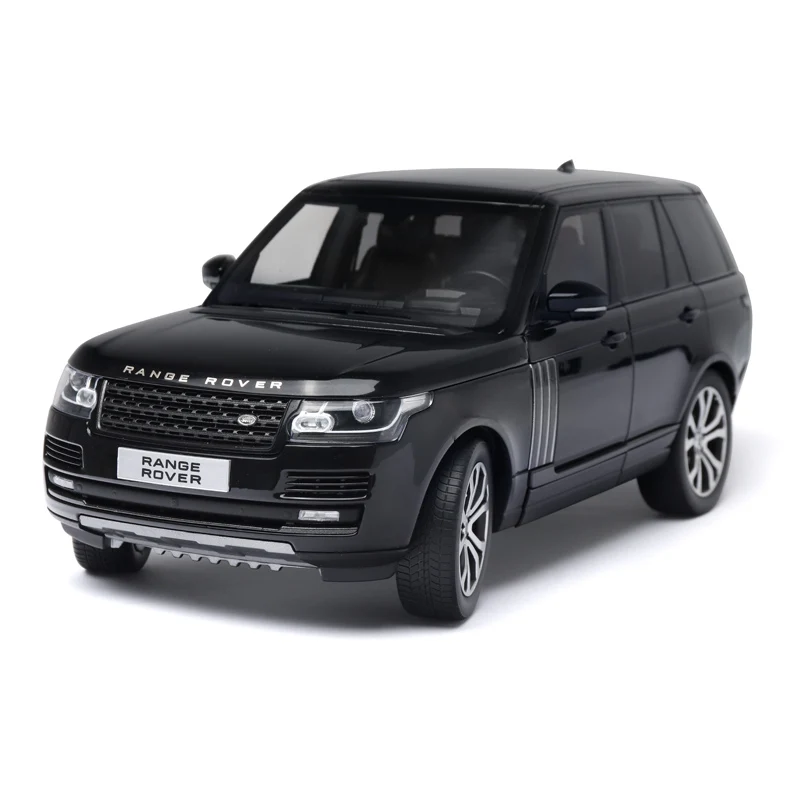 

MagicKit 1:18 Scale Diecast LCD Model Car Land Rover Range Rover SUV Metal ClassicToy Car Alloy For Kids Toys Gift Collection