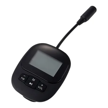 

IPX8 Waterproof Swimming Running Portable Diving Clip Design Rechargeable MP3 Player With Short Cord Sports PVC Battery Powered