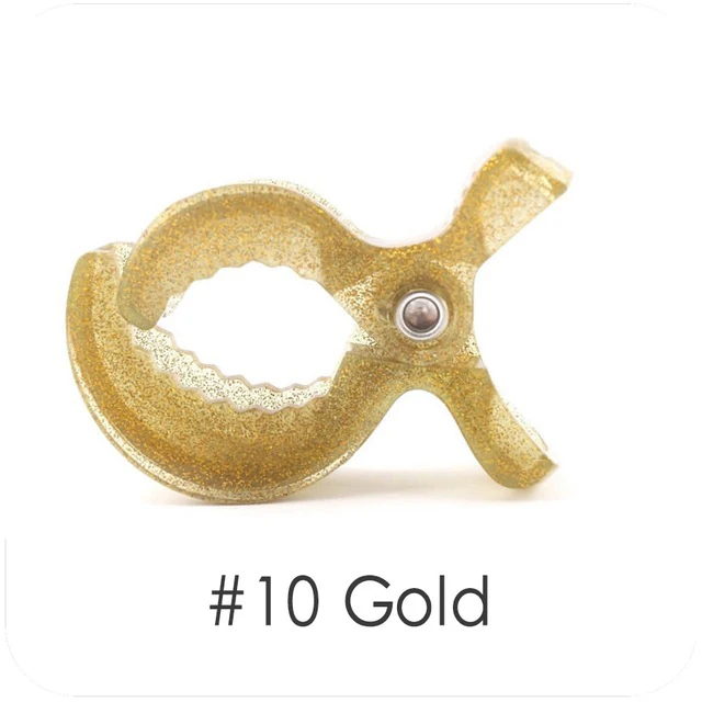 Gold Зажимы для одеяла, 2 шт., детская лампа для игры в тренажерный зал, коляска, колышек, сделай сам, на крючок, чехол для сиденья, автомобиль, детский прорезыватель, детские товары, игрушки, подарки - Цвет: Gold