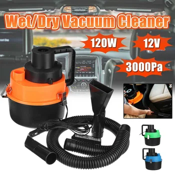

3000pa Strong Power car vacuum cleaner DC 12V 750W Portable Handheld Cyclonic Wet/Dry Auto Portable Vacuums Cleaner