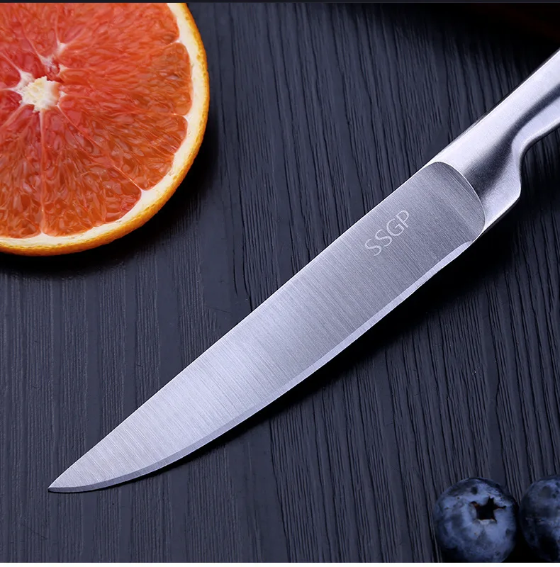 Кухонный инструмент, нож для фруктов из нержавеющей стали, для западной еды, дома, вечерние, для ресторана, ножи для стейка, Cuchillos De Cocina