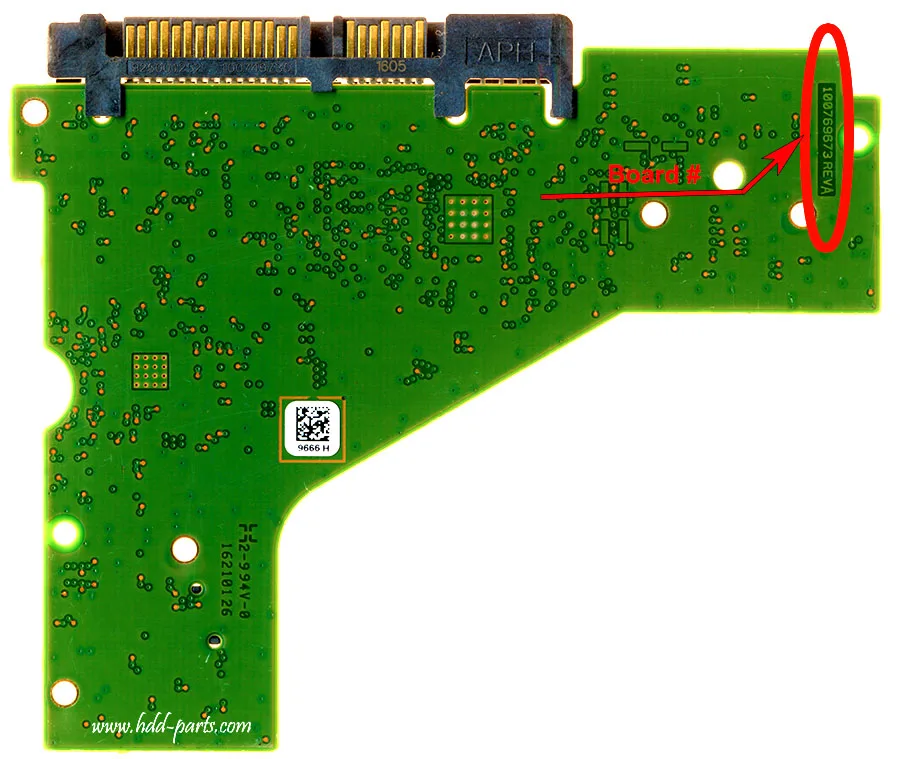 

HDD PCB circuit board logic board 100769673 REV A for ST 3.5 SATA hard drive repair data recovery