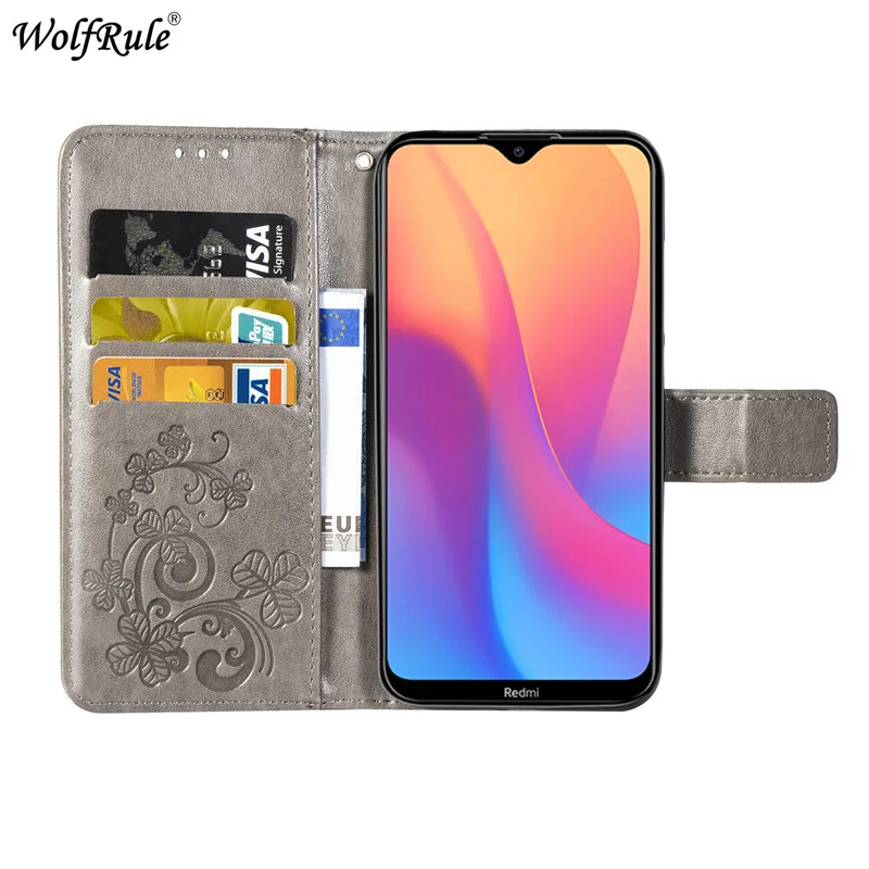 Чехол Redmi 8A крышка чехол-книжка из искусственной кожи и держатель TPU чехол-бумажник чехол для Xiaomi Redmi 8A Чехол Слот для карты сумка Redmi 8A 6,2"