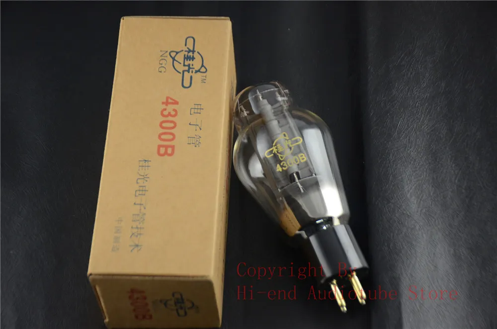 Guiguang-NOS 4300B 튜브 티타늄 플레이트 골든 그리드 오리지널 박스 포장 교체 WE300B/Linlai 300B /Shuguang 300B, 매치 페어
