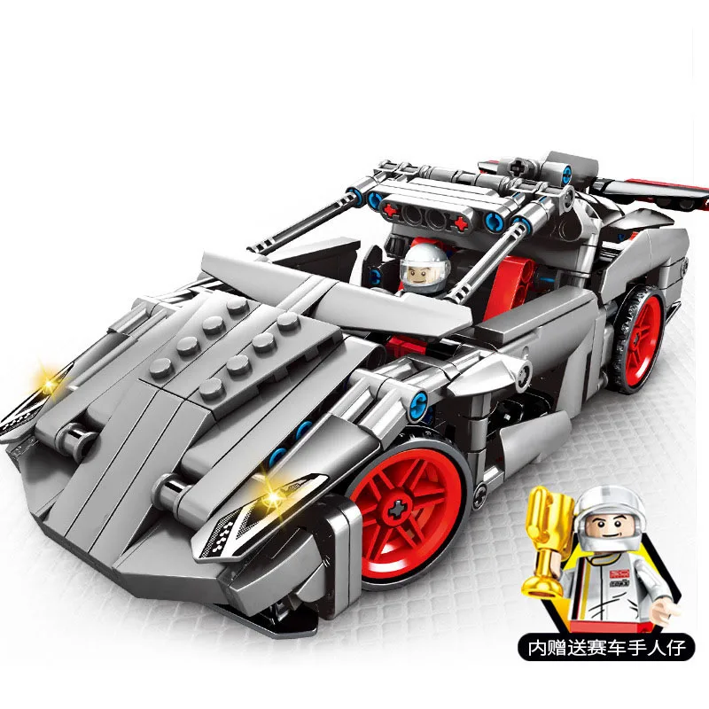 

Toys For Children Mechanical Simulation Racing Model Kit Compatible Legoing Assembled Educational Building Blocks Brick Kids O12