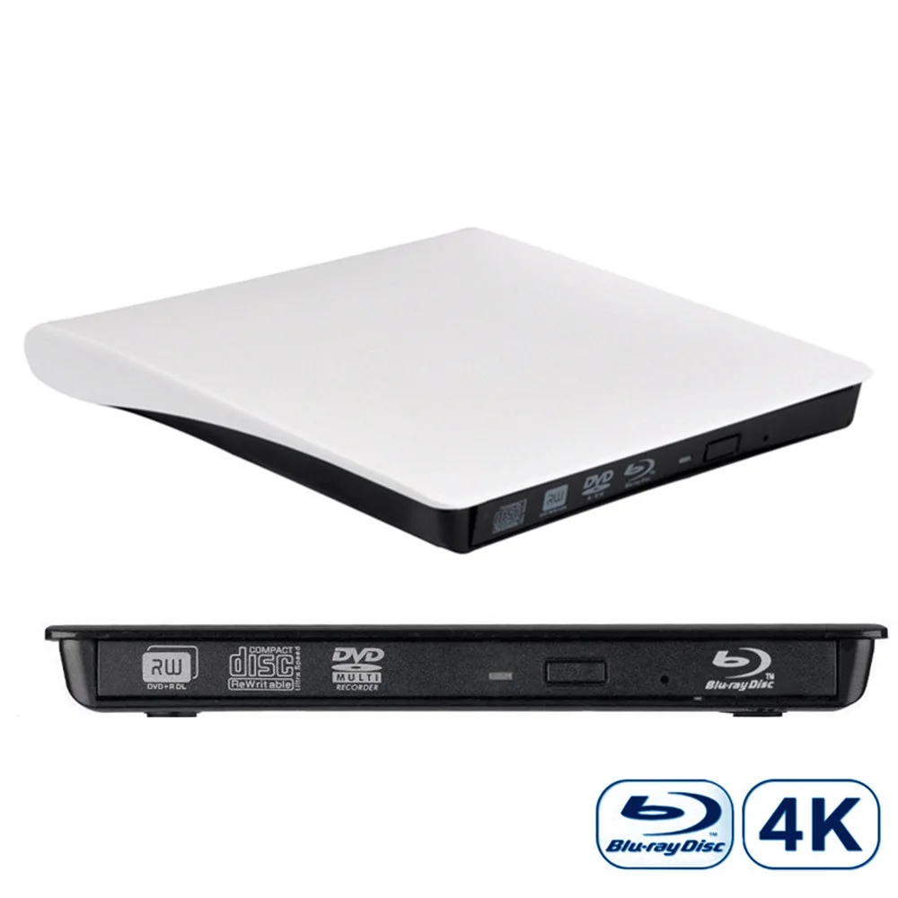 Usb3.0 Bluray 4k Recorder External Optical Drive 3d Player Bdre Burner