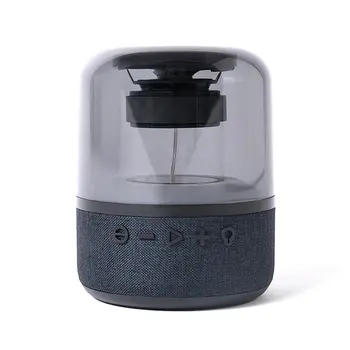 

Portable Speakers Wireless Speaker Column Wireless Speaker with LED Night Light FM Radio Boombox Built-in Mic