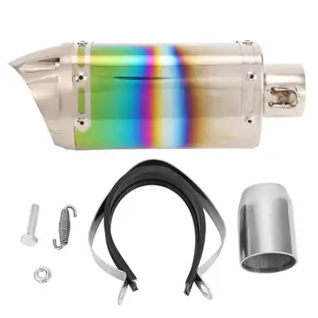 

Universal Stainless Steel Colorful Tail Rear Silencer Exhaust Muffler Pipe for Motorcycle