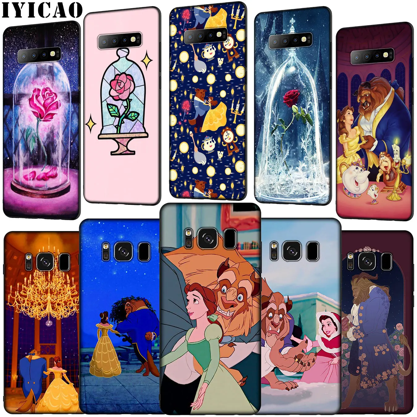 IYICAO мягкий чехол для Samsung Galaxy S20 Ultra S10 Lite S9 S8 Plus S6 S7 Edge S10e |