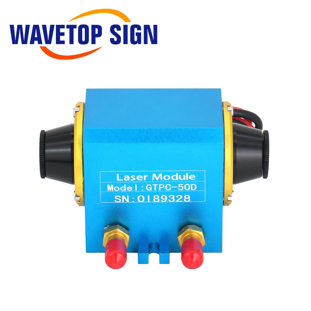 WaveTopSign GTPC 50D 50 Вт прямые YAG лазерный модуль Лазерная Диодная помпа неодим