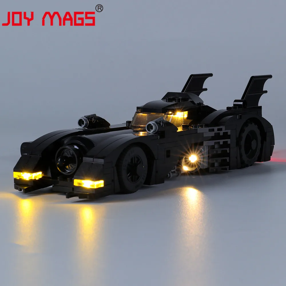 

JOY MAGS Only Led Light Kit For 1989 Batmobile Limited Edition Toys Lighting Set Compatible With 40433 (NOT Include Model)