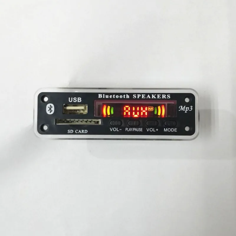 MP3 Беспроводная плата Bluetooth автомобильный аудио 5 в декодер модуль Поддержка USB SD