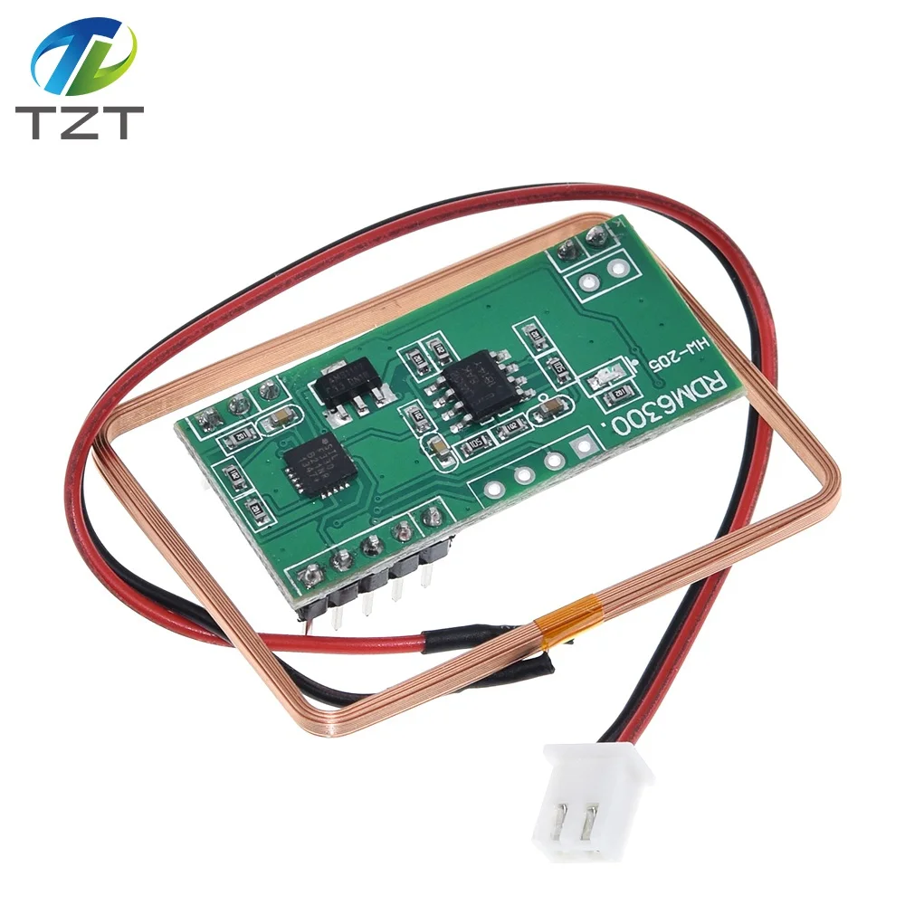 Модуль считывания RFID TZT 125 кгц RDM6300 UART для системы контроля доступа на выходе arduino
