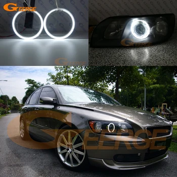 

For Volvo S40 II V50 2004 2005 2006 2007 pre Facelift Excellent CCFL Angel Eyes kit halo rings Ultra bright illumination