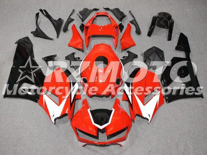 4 подарки ABS литья под давлением полный обтекатель комплект Подходит для HONDA CBR600RR F5 2013 набор кузова черный красный