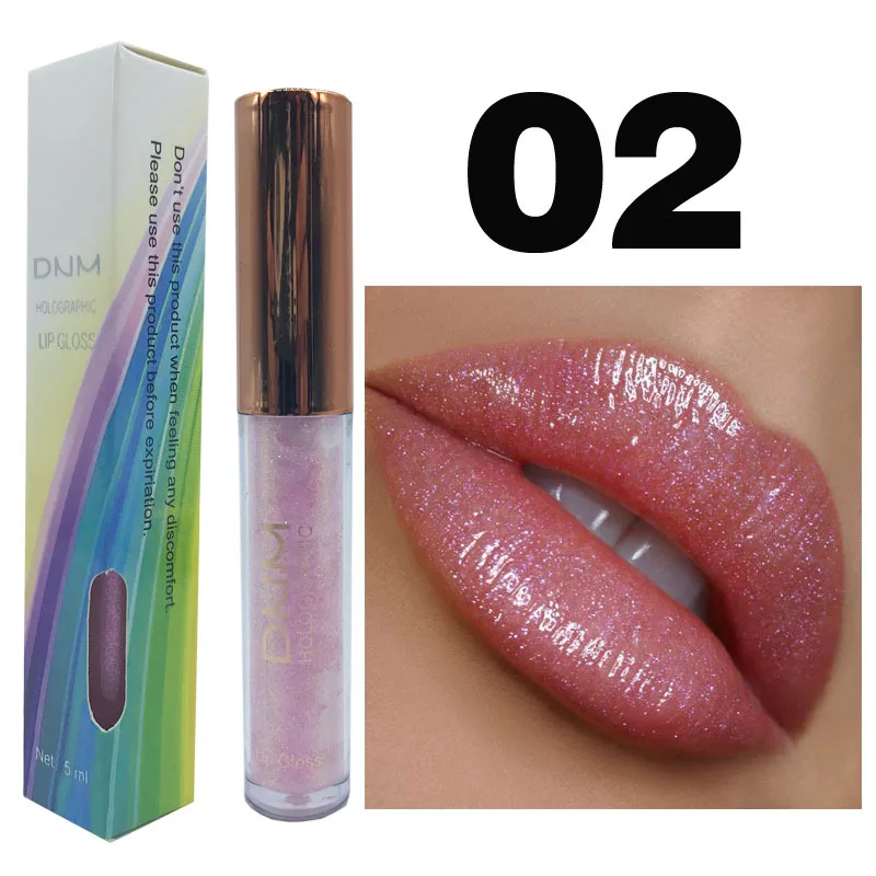 NEW DNM Shimmer Polarized Lipgloss Waterproof Liquid Lipstick Moisturizer Laser Cosmetic High Pearl Glitter Lip Gloss NEW DNM Shimmer Polarized Lipgloss Waterproof Liquid Lipstick Moisturizer Laser Cosmetic High Pearl Glitter Lip Gloss