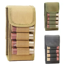 Molle патроны держатель Тактический антикоррозийный 12 г упаковка для пуль Охота 16 снарядов посылка CS поле портативный открытый пуля Сумка пакет