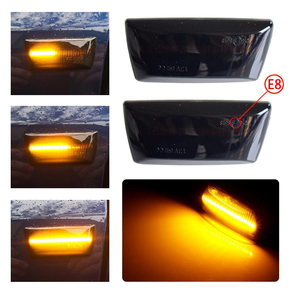 

Flowing Mirror Indicator Blinker Dynamic LED Turn Signal Side Marker Light For Opel Insignia Astra H Zafira B Corsa D Chevrolet